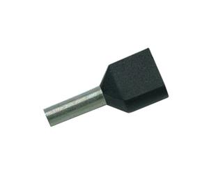 Tubetto doppio Cembre terminale preisolato 2X1,5mmq 8mm pezzi 100 PKT1508