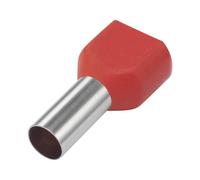 Tubetto doppio terminale Cembre 2x10mmq 12mm per Conduttori Rame 50pz PKT1014