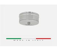 TUBI CANNA FUMARIA ACCIAIO INOX AISI 304 CURVA TEE COMIGNOLO TAPPO VARI DIAMETRI [EEK: A]