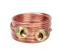 Tubi capillari in rame 2,8 mm G1/4 Parti di refrigerazione Connettori Flessibile morbido di alta qualità 900 mm 1500 mm 2000 mm Pressione -1~50 bar Adatto R22 R410 R32 (2000 mm)