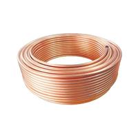 Tubi capillari in rame for refrigerazione e condizionamento dell'aria, diametro esterno 2/3/4/6/8/10/12/14/16/19/22 mm(5 Meters,4x1mm)