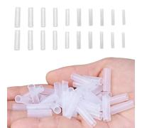 Tubi con Manicotto per Innesto 50 Pezzi Fascette in Silicone per Gemmazione