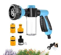 Tubi Da Giardino - Spruzzatore Da Giardino | Spruzzatore In Schiuma Tubo Multiuso E Riutilizzabile Con Bottiglia Distributore, Modello A 8 Vie, Manico In Schiuma Di Neve Ha