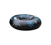 Tubi Da Neve Per Adulti - Giocattolo Ciambella Da Slittino In PVC - 90 cm Tubo Da Sci Gonfiabile Con Doppia Maniglia Rinforzato - Per Natale Fiume Ghiacciato Lago Sci Inverno Donne Uomini Amici Ragazz