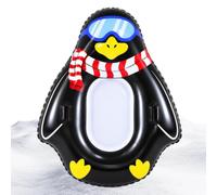 Tubi da neve per bambini, 140 x 115 cm, gonfiabili, resistenti al freddo | Tubo da neve per bambini, extra grande, soluzione per il divertimento invernale, slittino in PVC resistente, 140 x 115 cm