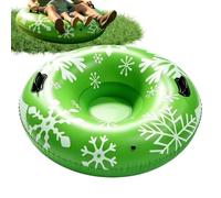 Tubi Da Neve Per Bambini 90 X 90 Cm Giocattolo A Ciambella Con Manico | Slittino Gonfiabile Per Sci Sul Lago Invernale Donne Uomini Bambini Outdoor Natale Fiume Ghiacciato