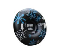 Tubi Da Neve Per Bambini,Ciambella In PVC Spesso Con Doppia Maniglia | 90 cm Tubo Da Sci Gonfiabile Con Doppia Maniglia Rinforzato,Per Natale Giochi Invernali Su Ghiaccio Per Donne Uomini Bambini