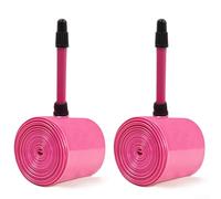 Tubi dal design elegante realizzati in materiale resistente per TPU; aggiunta perfetta a qualsiasi collezione di attrezzi da ciclista (2 x FV80)