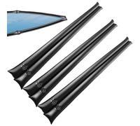 Tubi dell'acqua per copertura della piscina, set da 3 pezzi, sacchetti da 20 cm, per piscina da incasso, protezione per tempesta, giardino, inverno, esterno, inondazione