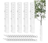 Tubi destinati agli Alberi,Resistente Ai Raggi Ultravioletti E Riutilizzabile - Tubi di Crescita degli Alberelli | Per Le Giovani Talee, Gli Arbusti Da Esterno, I Vivai, Il Cortile, Il Retrocortile, L