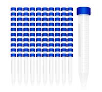 Tubi Di Centrifuga In Plastica Da 15Ml Con Vite 100 Pz Tubi Conici Da 15Ml