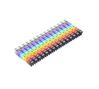 Tubi di design per marcatori di cavi, Segnacavi Etichette Numeriche Multicolor for Filo Da 2-10mm Confezione 100/150 Pz(M-0(1.5mm)150pcs)
