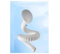 Tubi di posizionamento, condotti di scarico flessibili, condotti di aspirazione polveri industriali e condotti di aspirazione fumi for operazioni di saldatura(5 x 140cm/2 x 55.2in)