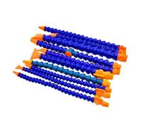 tubi di raffreddamento flessibili in plastica Tubo 'acqua di raffreddamento della macchina utensile 1/4 "3/8" 1/2 "BPS Maschio tornio CNC centro lavoro spray giunto universale in bambù(Yuan 300mm,3I8)