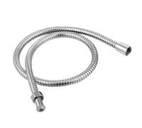tubi doccia anti-torciglia, Tubo flessibile for doccia in acciaio inossidabile 304, diverse misure, argento, for doccia, WC, bagno, pulizia degli animali domestici(150cm)
