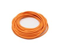 Tubi elastici in gomma di lattice, Tubi flessibili in lattice arancione, diametro 1,6-17 mm, lunghezza 1-3 m(Id 2mm X 5mm Od,3 Meters)