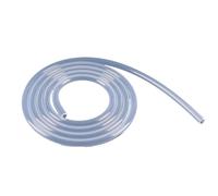 Tubi flessibili in gomma siliconica, Tubo flessibile in silicone for collegamento e scarico acqua potabile 10 m traslucido 4x(6-8) mm(4x6mm)