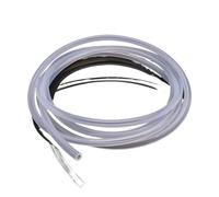 Tubi flessibili in gomma siliconica, Tubo flessibile in silicone trasparente flessibile atossico ID 0,5-12 mm 1 metro(Id 5mm X 10mm Od)