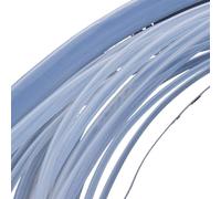 Tubi flessibili in gomma siliconica, Tubo in silicone trasparente 1 m ID 0,5-10 mm OD 1-14 mm(8x10mm)