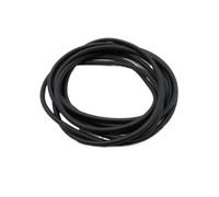 Tubi flessibili in lattice resistenti all'abrasione cavi da 1/3/5 m, tubo elastico in gomma for yoga con testa rotonda, 1 pezz0(Black,3.0M*5MM*7MM)