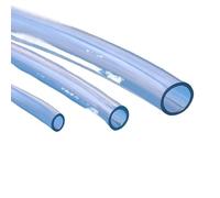 Tubi flessibili in plastica PVC trasparente da 1 m/3 m/5 m, tubo for pompa dell'acqua di alta qualità, diametro interno 2, 3, 4, 5, 6, 8, 10, 12, 14, 16, 18, 20, 25 mm(5 Meters,ID 10mm x OD 12mm)