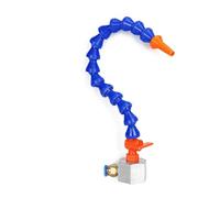 Tubi flessibili per liquidi di raffreddamento, tubo dell'acqua e olio di raffreddamento base magnetica da 1/2 tubo ugello piatto/rotondo per tornio CNC da 11,8-19,7 pollici (tubo singolo, ugello