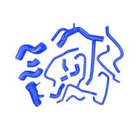 Tubi flessibili per radiatore Compatibile Con Land Per Rover Per Discovery 2 TD5 1999 2000 2001 2002 2003 2004 Tubo Flessibile Del Liquido Di Raffreddamento Del Radiatore(Red)