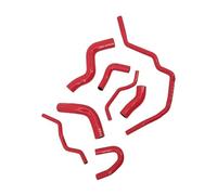 Tubi flessibili radiatore Compatibile Con A3 8P1 Per Sportback 8PA S3 Per Quattro 2.0 TFSi Kit Tubi Flessibili Radiatore Liquido Raffreddamento In Silicone Per Motore Intercooler(Red)