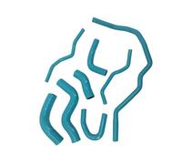 Tubi flessibili radiatore Compatibile Con A3 8P1 Per Sportback 8PA S3 Per Quattro 2.0 TFSi Kit Tubi Flessibili Radiatore Liquido Raffreddamento In Silicone Per Motore Intercooler(Blue)