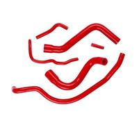 Tubi flessibili radiatore Compatibile Con Fiat Per Grande Per Punto 1.3 MTJ Diesel 75 CV Motore Kit Tubo Flessibile Raffreddamento Dell'acqua Radiatore Silicone Tubo Intercooler(Red)