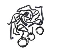 Tubi flessibili radiatore Compatibile Con Nissan Per 180SX 200SX S13 CA18DET 1989 1990 1991 1992 1993 1994 Tubo Flessibile Vuoto Riscaldatore Radiatore Motore In Silicone 25 Pezzi