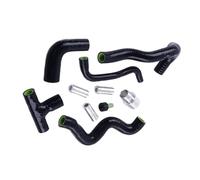 Tubi flessibili radiatore Compatibile Con Per Golf Mk4 1998 1999 2000 2001 2002 2003 2004 2005 2006 1.8T AUQ AUM Kit Tubo Flessibile Di Sfiato Del Radiatore Del Motore(Black)