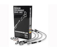 Tubi Freni In Acciaio Flessibile Per VW Beetle 1300 (1.3, 1.6) (Käfer)