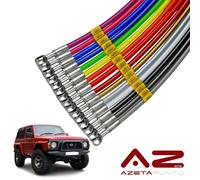 tubi freno in treccia auto hel per nissan patrol gr y60 4.2 benzina 1992 1998