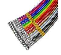 Tubi freno SetUp OEM 2 tubi Nero Buell S1 Lightning Strike 1997-1998 HEL