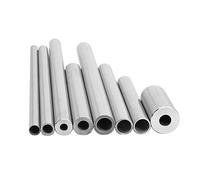 Tubi in acciaio inossidabile 304, Tubo tondo in ottone, tubo di precisione 1 pezzo, diametro esterno 12 mm, spessore parete 2, interno 8(60cm)