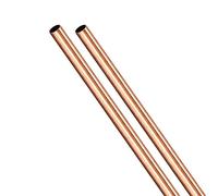 Tubi in acciaio inossidabile, Tubo di rame cavo diritto stato duro Lunghezza 500 mm 8 9 10 diametro esterno 0,5 1, 2 Spessore parete pezzi, mm*0, mm*500(10mm*0.5mm*500mm)