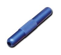 Tubi in alluminio anodizzato, blu, lunghezza 70 mm.