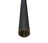 Tubi in fibra di carbonio 3K con superficie opaca in twill da 500 mm, tubi avvolti in tessuto leggeri for supporto tenda, 2 pezzi(16x12mm)