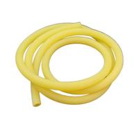Tubi in gomma lattice naturale - Tubo elastico ad alta resilienza da 3-15 mm - Giallo - Lunghezza 1 m/3 m(1M X Id10mm X Od14mm)