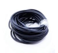 Tubi in gomma le 2 3 4 5 6 7 9 10 12 14 Tubo elastico diametro interno x diametro esterno 17 mm-nero-1M-1,6 mm x 3,2 mm