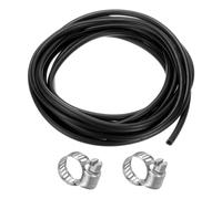 Tubi in gomma per lubrificazione 5x8mm 5m con 6 morsetti