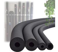 Tubi In Gommapiuma Tubolare Wall Thickness 9/15/20mm Copertura Del Tubo Di Isolamento In Gomma Flessibile ID 6-110mm Per Tubi Dell'Acqua All'aperto Supporto Impugnatura ( Size : ID10mm T9mm L1.7m )