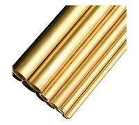 Tubi in ottone H62 - Lunghezza 500 mm, diametro esterno 10-15 mm, rame resistente for modelli, 1 pezzo(12x2x500mm)