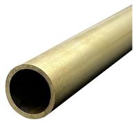 Tubi in rame a spirale, Tubo tondo in ottone 3 mm di diametro esterno, spessore della parete 0,2-1, lunghezza,5 m, tubo dritto precisione ad alta resistenza senza saldatura(3x0.3mm)