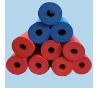Tubi in schiuma for l'isolamento di tubi esterni Isolamento avvolgente for tubi dell'acqua Tubo flessibile antiscivolo che migliora la presa Manicotto termoisolante(Red,19mm*9mm*1.8m)