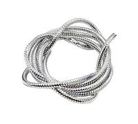 Tubi intrecciati da 8/6/4 mm Materiali per la costruzione di mosche Accessori per attrezzatura da pesca Scala d'argento Pesca a mosca Costola Tubo corpo in scala d'argento Tubo intrecciato per pesca a