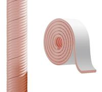 Tubi isolanti in schiuma per tubi di acqua calda e fredda, involucro isolante per tubi esterni per protezione dal gelo invernale, schiuma protettiva antigelo per linea dell'acqua, larghezza 8 cm