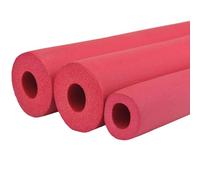 tubi isolati di schiuma di mercurio, Coperture isolanti in schiuma for tubi di aria condizionata e supporto for impugnatura(Red,34mmx20mmx2m)