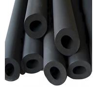 tubi isolati di schiuma di mercurio, Isolamento tubi in schiuma di nitrile, isolamento termico, fonoassorbente, impermeabile, nero(13MMx9MMx1.7M)